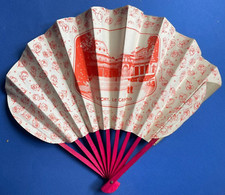 EVENTAIL PUBLICITAIRE 10 brins - Vichy - Le Casino - début XXème