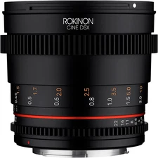 Rokinon Cine DSX 50mm T1.5 Cine Lens for Canon EF LN