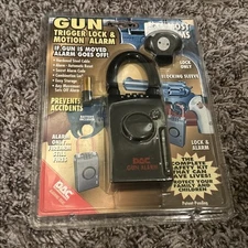DAC Technologies Gun Trigger Lock & Motion Alarm Brand New Sealed