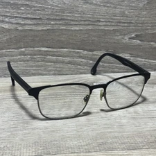 Carrera 138/V 003 Full Rim Square Eyeglasses Mens Black 54-17 150 Plastic Metal