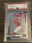 2024 Panini Prizm Jayden Daniels RC PSA 10 Commanders #347