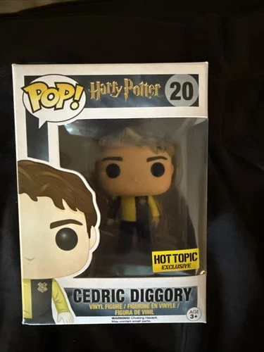 Cedric Diggory #20 Funko Pop Hot Topic Exclusive Vinyl Figure Harry Potter
