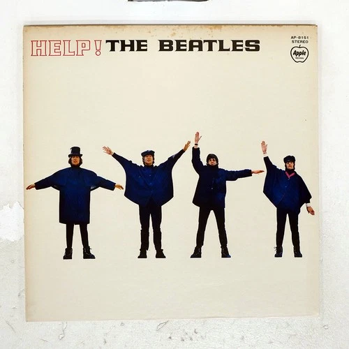 BEATLES HELP APPLE AP8151 Japan VINYL LP