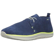 Altra Run Natural Chukka Desert Boot Everyday Lace Up 100 Leather Blue Lime 10