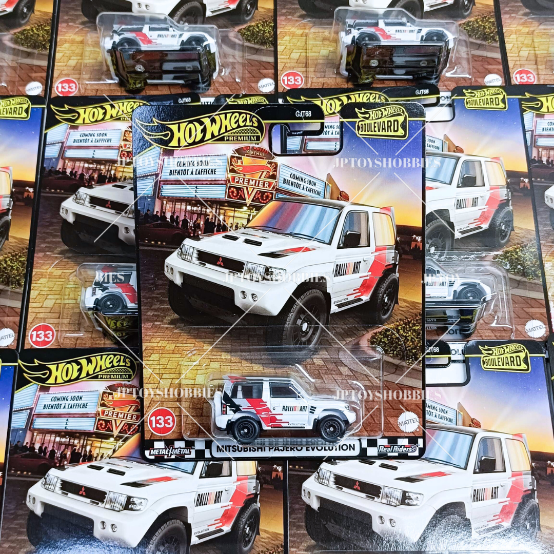 Hot Wheels Premium Boulevard Mitsubishi Pajero Evolution set 1 10