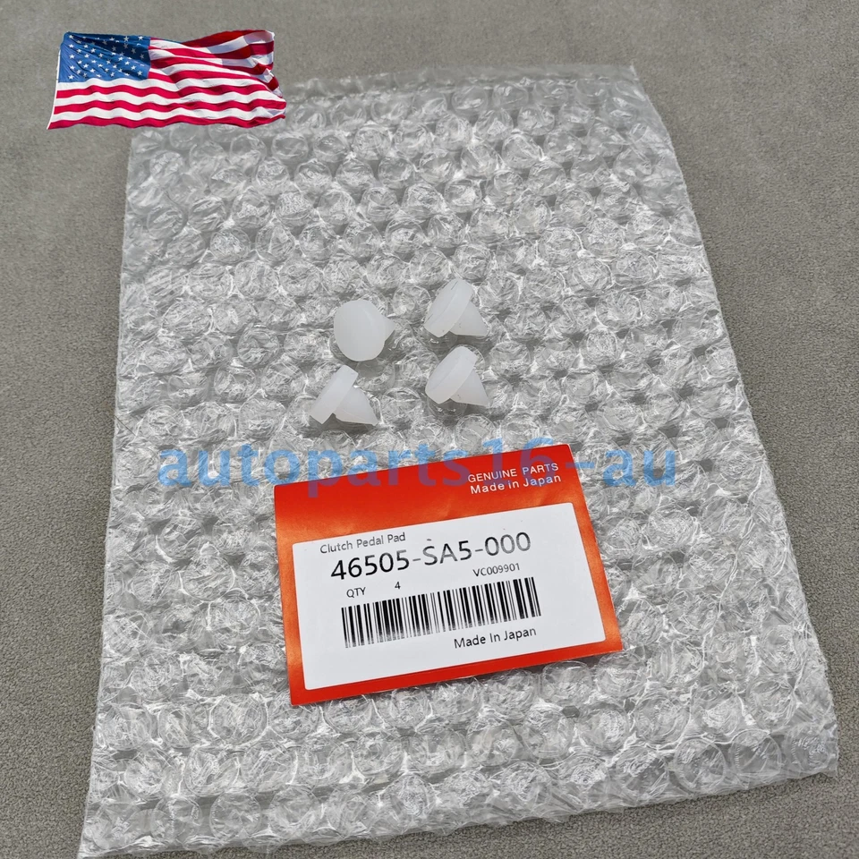 4PCS!  Brake Clutch Pedal Stopper Stop Pad Fits For Honda Civic Accord New Foto 2 de 4