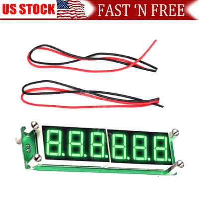 DC 8~15V 6-digits LED Max 90mA Display RF Signal Frequency Counter 0.1MHz~65MHz
