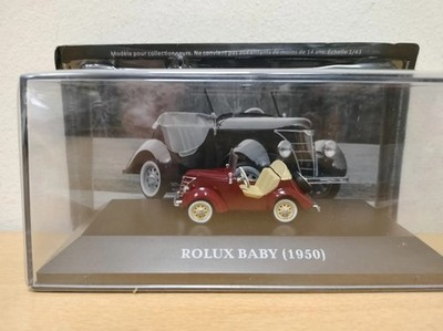 Rolux Baby (1950), MICROCARS OF YESTERDAY, ALTAYA, DIECAST, 1:43