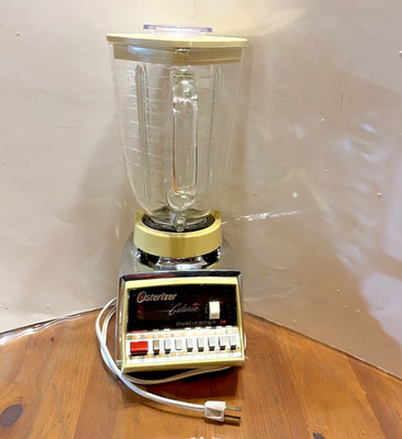Vtg 70s Osterizer Galaxie Dual Range 14 Blender Tested & Clean Fully Functional