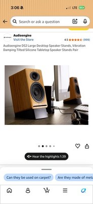 AudioEngine Speaker stands/isolation wedges