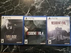 PS5 Resident Evil Trilogy Lot Village RE4 Remake Resident Evil Requiem Capcom