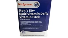 Walgreens Women's 50+ Multivitamin Daily Vitamin Pack-30 Count-Exp 10/2025