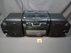Vintage 1998 JVC PC-XC12  AM/FM Stereo 3 Disk CD Boombox Component System  Retro