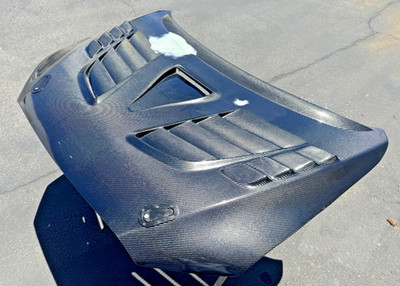   VARIS V2 Carbon Fiber Race Hood for 2008-2015 Mitsubishi Evo X Evo 10 CZ4A