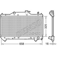 Denso WasserküHler MotorküHler FüR Toyota Avensis Station Wagon _T22_ 1.8
