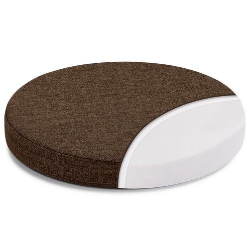 Round Chair Cushion Bar Stool Seat Cushion for Kitchen Dining Office Chairs S...