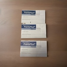 Weight Watchers WW PointsPlus Journal Tracker Diary Log 3 Pack