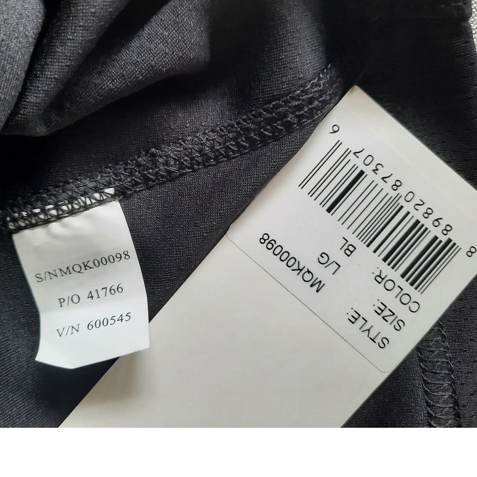 Suéter Pullover Poliéster Camarilla Hombre Grande Negro Manga Larga Cremallera Rendimiento Foto 3 de 4