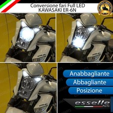 CONVERSIONE FARO LED KAWASAKI ER-6N 2008-2016 ANABB + ABBAGLIANTE + POSIZIONE