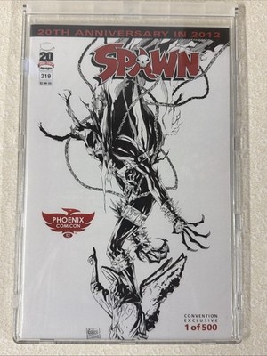 SPAWN #219 PHOENIX COMICON EXCLUSIVE 1 of 500 - NM 9.4 - MCFARLANE - IMAGE