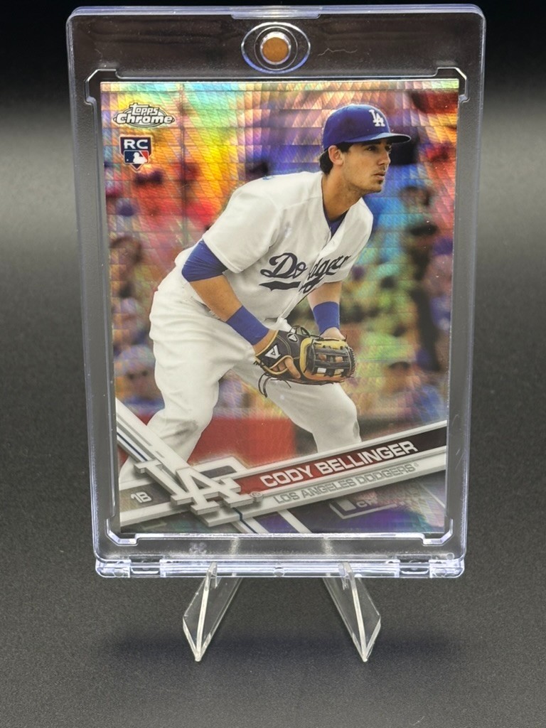 2017 Topps Chrome - Cody Bellinger #79 Prism Refractor (RC)