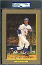 Billy Williams Gem Mint 10 PSA DNA Signed Perez Steele Great Moments Postcard 