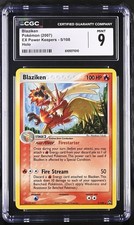 CGC 9 Blaziken 5/108 Pokémon Power Keepers Holo Vintage Low Pop Rare on eBay