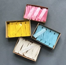 Premium 24mm Skinny Vellum Glassine Stamp Wax Paper Bags