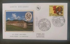 Enveloppe Premier 1er jour Timbre Louis Delgrès N°3491 Oblitéré Basse Terre 2002