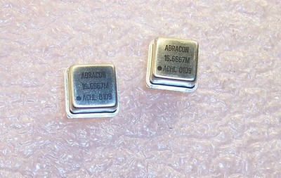 QTY (10) 16.6667MHz 1/2 SIZE OSCILLATORS 3.3V HCMOS/TTL ACHL-16.6667M ABRACON