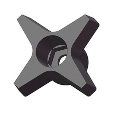 INNOVATIVE COMPONENTS GNH1-HEX4P4---- Hand Knob,Through Hole, 5REJ8