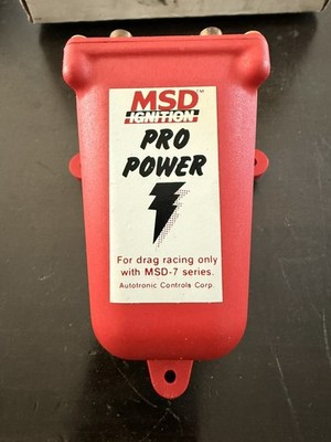 BRAND NEW MSD 8201 Ignition Coil Pro Power Series, Red, Individual