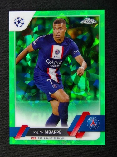 Kylian Mbapp 2022 Topps Chrome Kylian Mbapp #100 Green