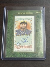 2026 Topps Allen & Ginter Green Framed Mini Auto JACKSON CHOURIO /99 #MA-JCH