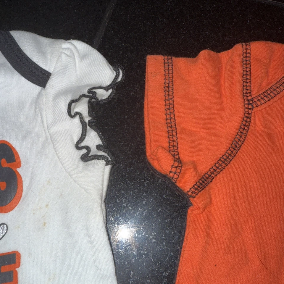 NFL Cincinnati Bengals Bebé Paquete de 2 Body Manga Corta 3/6 Foto 4 de 4