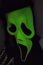VTG Easter Unlimited Scream Ghost Face Killer Mask Glow In The Dark Full Outfit