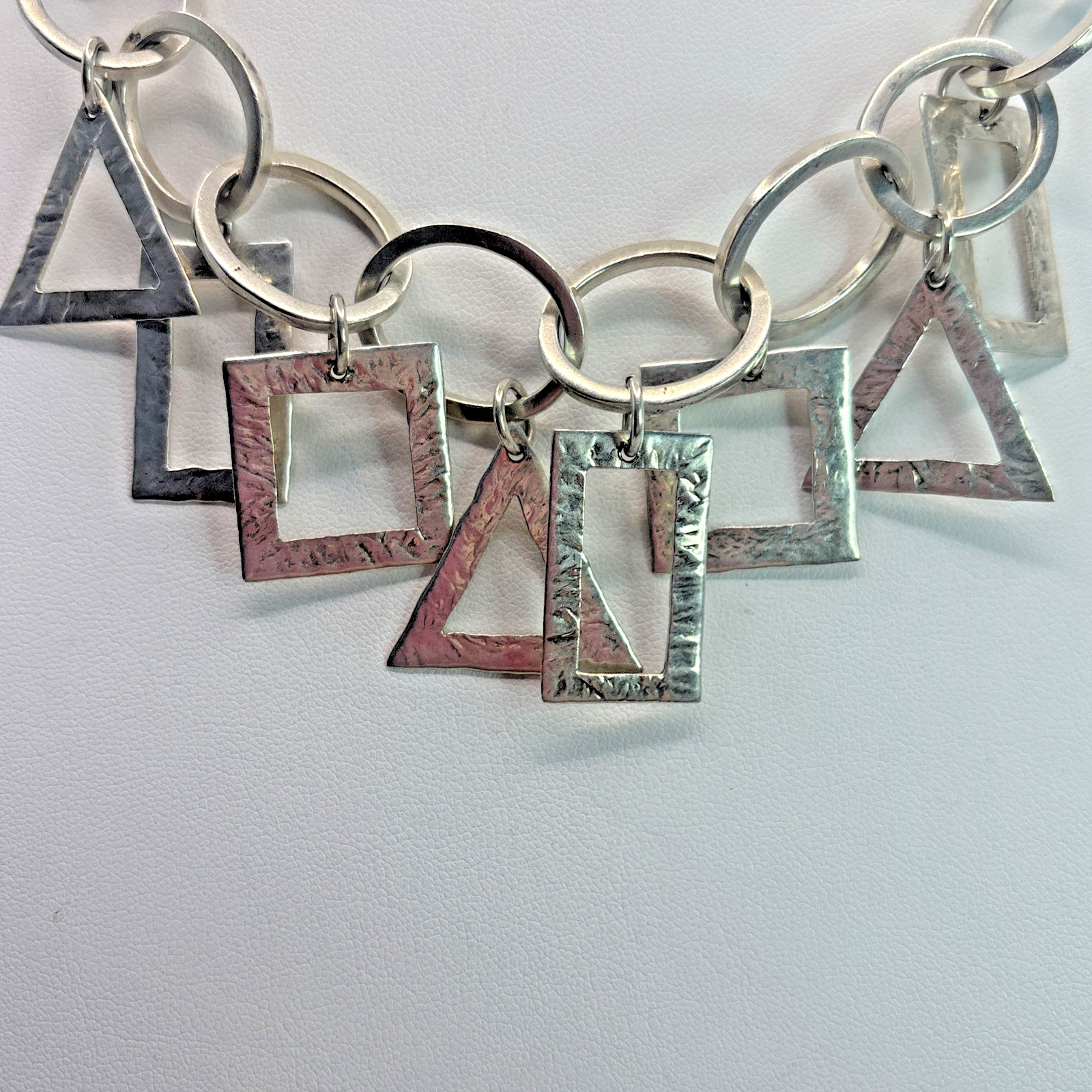 Heavy Solid .925 Sterling Silver Kevin Oliver 17"… - image 3