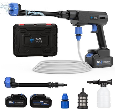 #ad Cordless Pressure Washer1200PSI Portable Pressure Washer with 2 Rechargeable 20 $173.63