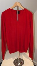 Vintage Robert Bruce Men's Red Sweater