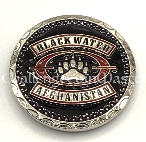 G22 Blackwater Afghanistan Military Challenge coin