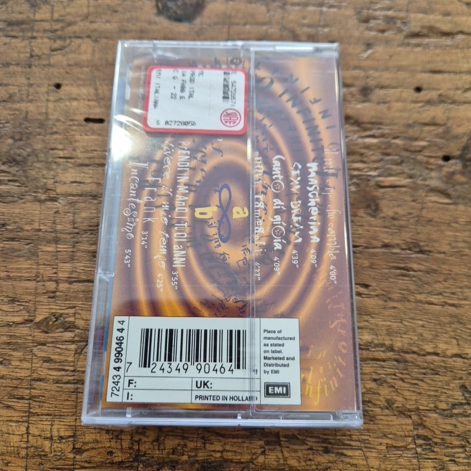 Cassetta Litfiba Infinito SIGILLATO SEALED 7243 4 99046 4 4 Musica Rock Italiana - Immagine 2 di 3