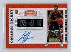 2019-20 Panini Contenders Draft #57 De'Andre Hunter College Ticket RC Auto /10