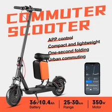 lot Perfect-Birthday-Treat:-10inch-Foldable-Scooter+Comfy-Seat,-10.4Ah,-Dampers!