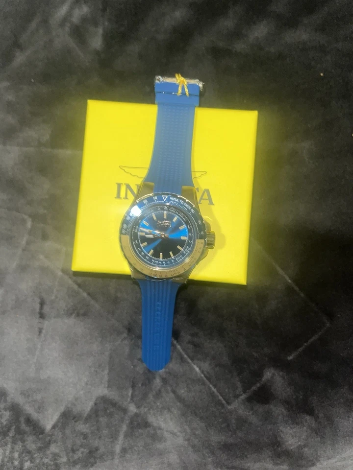 RELOJ INVICTA AVIATOR HOMBRE 50mm Azul 49668 Foto 3 de 4