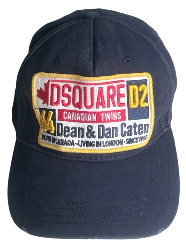 Gorra de béisbol Dsquared2 edición limitada Dean & Dan Twins ajustable azul marino talla única - Imagen 3 de 14