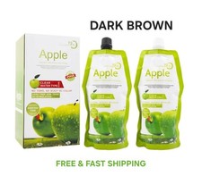 Apple Hair  Colour Dark Brown  Permanent Ammonia Free Non-Stick Scalps 1000ml