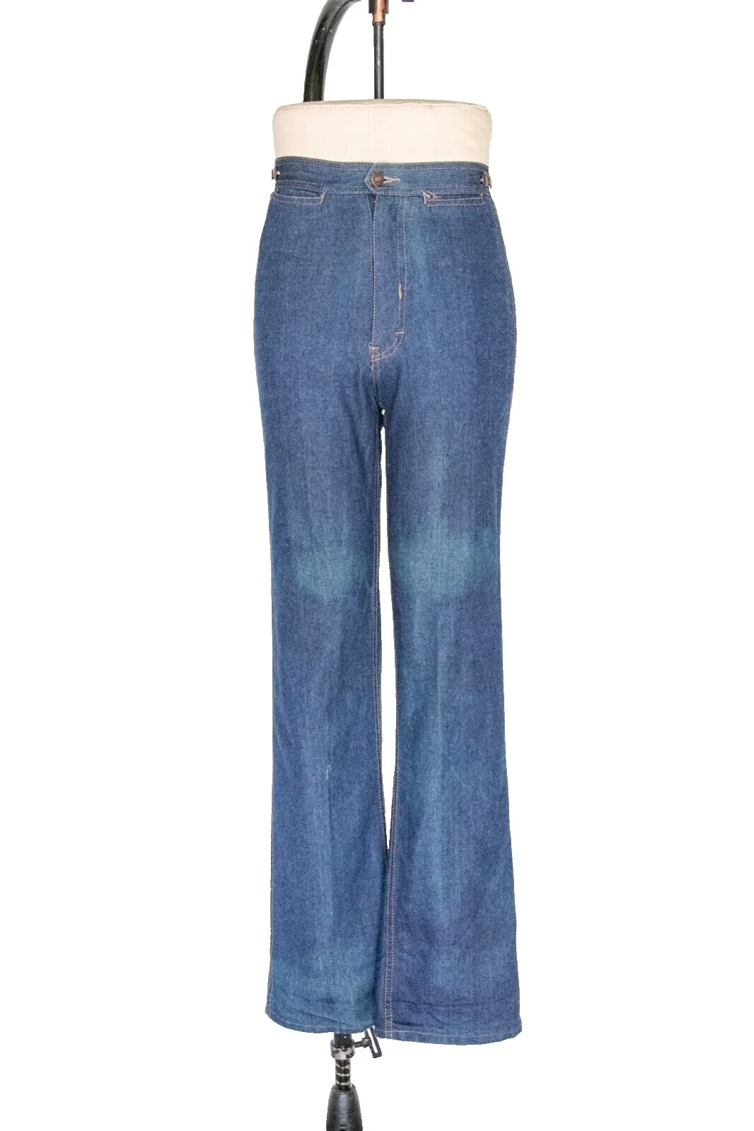 Hippy Regular década de 1970 Jeans Vintage para mulheres