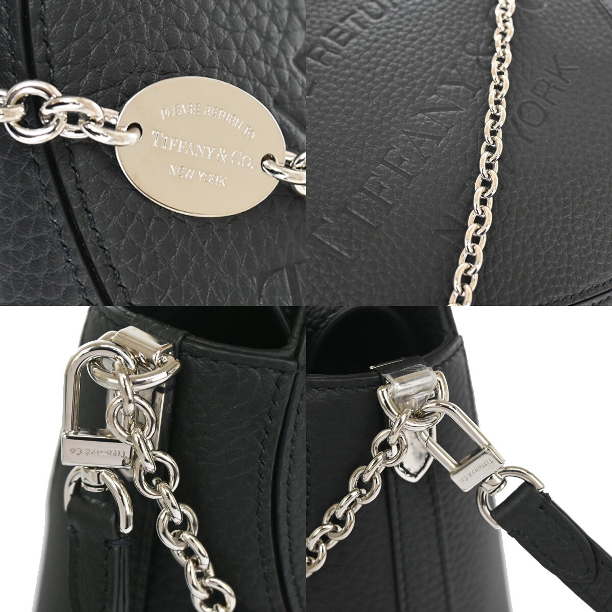 ティファニー RETURN TO TIFFANY MINI TOTE BAG トート バッグ Return to Tiffany® Mini Tote Bag in Tiffany Blue® Leather