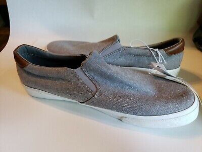 Old Navy Mens Loafers Slip On Shoes Size 9 Gray Comfort Water Repellent ...