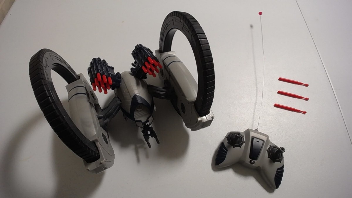 Star Wars Clone Wars Separatist Hailfire Droid RC Vehicle Tested